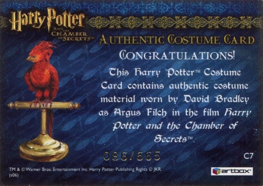 C7 - Argus Filch's Overcoat - Back