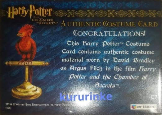 C7 - Argus Filch's Overcoat - Back