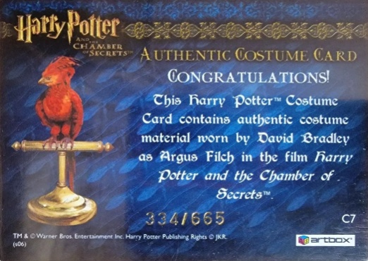 C7 - Argus Filch's Overcoat - Back