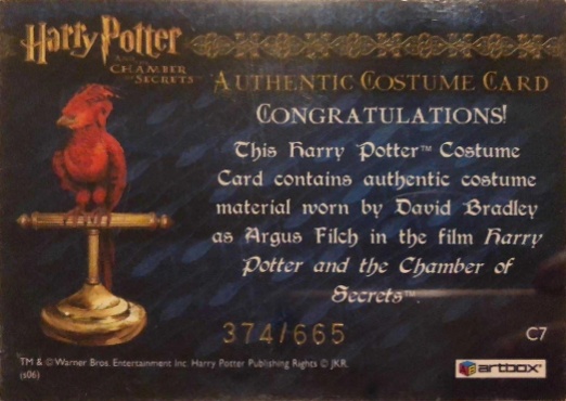 C7 - Argus Filch's Overcoat - Back