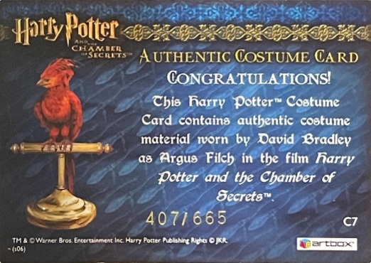 C7 - Argus Filch's Overcoat - Back