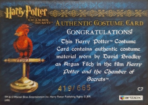 C7 - Argus Filch's Overcoat - Back