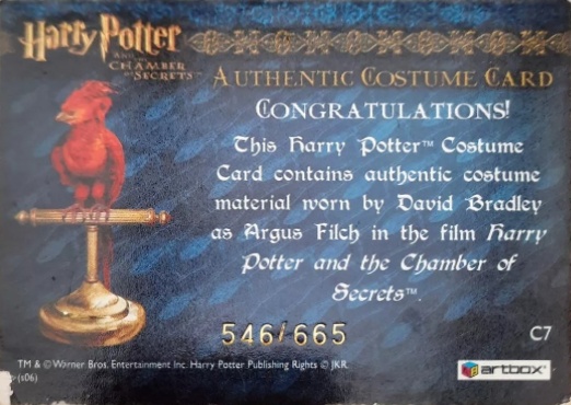 C7 - Argus Filch's Overcoat - Back