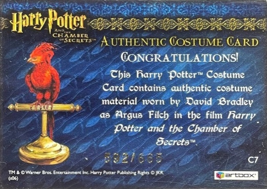 C7 - Argus Filch's Overcoat - Back