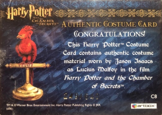 C8 - Lucius Malfoy's Overcloak - Back