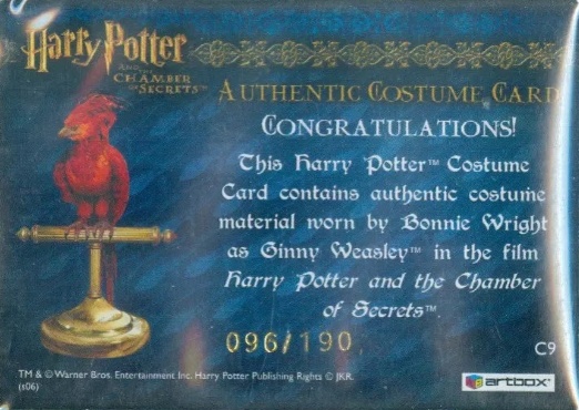 C9 - Ginny Weasley's Grey Sweater - Back