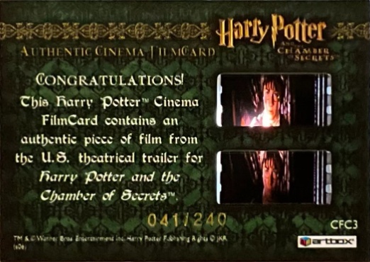 CFC3 - Hogwarts Portraits - Back