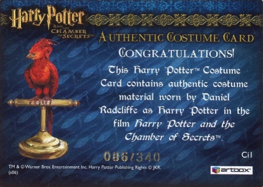 Ci1 - Harry Potter's Striped Pajamas - Back