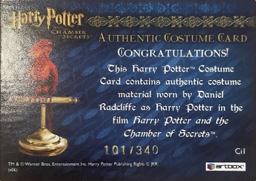 Ci1 - Harry Potter's Striped Pajamas - Back