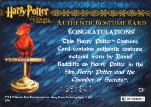 Ci1 - Harry Potter's Striped Pajamas - Back