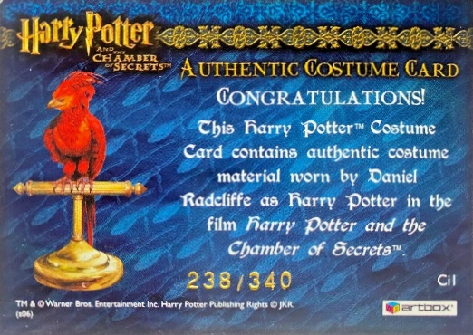 Ci1 - Harry Potter's Striped Pajamas - Back