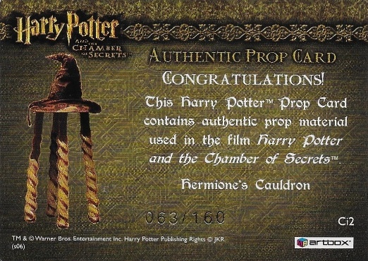 Ci2 - Hermione's Cauldron - Back