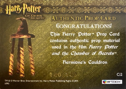 Ci2 - Hermione's Cauldron - Back