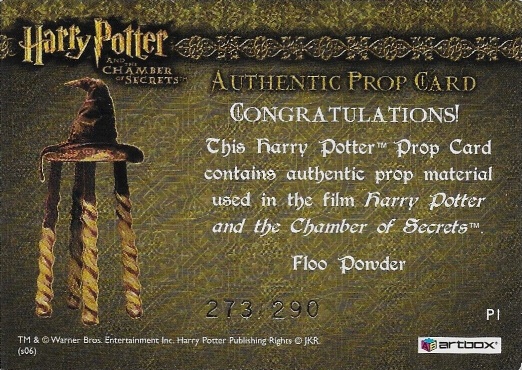 P1 - Floo Powder - Back