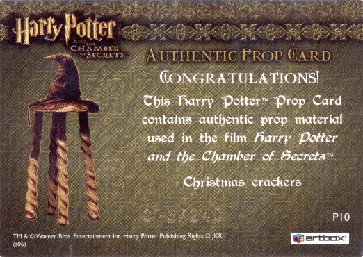 P10 - Christmas Crackers - Back