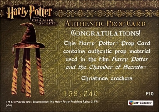 P10 - Christmas Crackers - Back