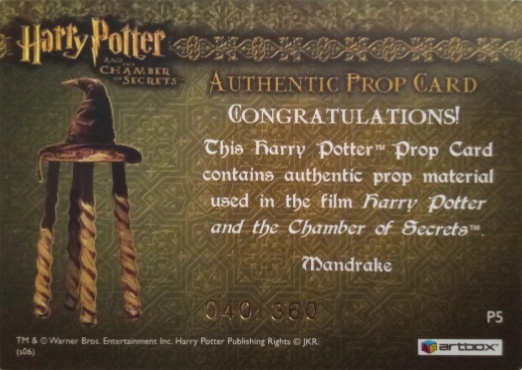 P5 - Mandrake - Back