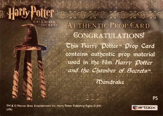 P5 - Mandrake - Back