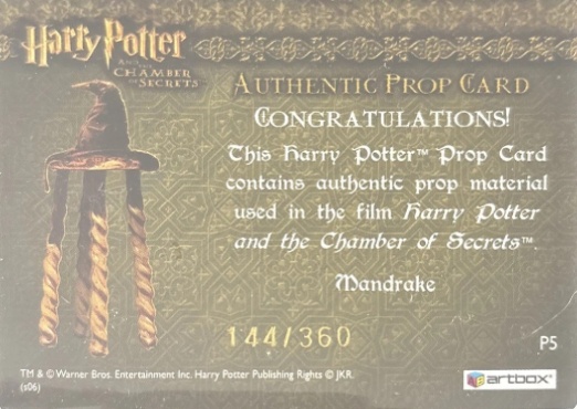 P5 - Mandrake - Back