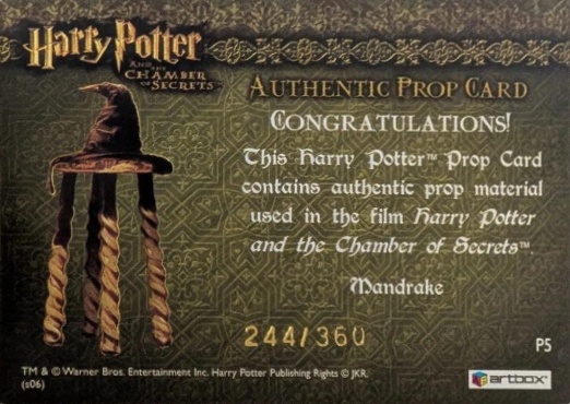 P5 - Mandrake - Back