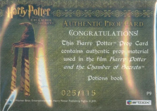 P9 - Potions Book - Back