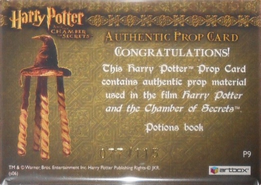 P9 - Potions Book - Back