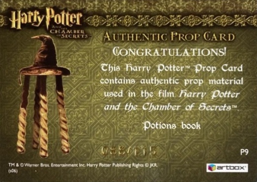 P9 - Potions Book - Back