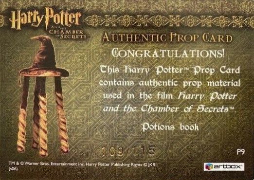 P9 - Potions Book - Back