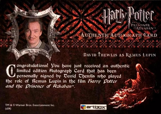 David Thewlis as Professor Lupin - Back
