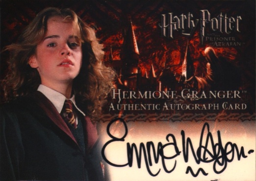 Emma Watson as Hermione Granger - Front