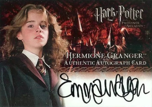 Emma Watson as Hermione Granger - Front