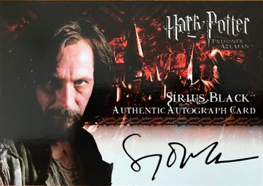 Gary Oldman as sirius Black - Front