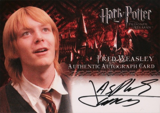 James Phelps as Fred Weasley - Front