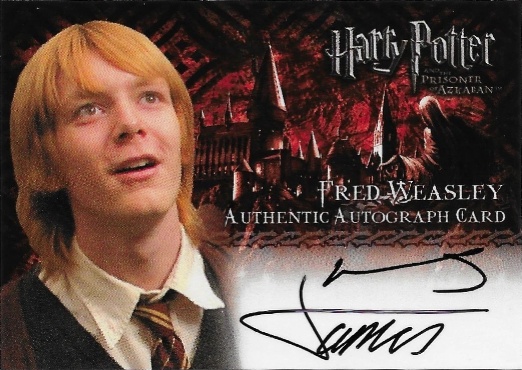 James Phelps as Fred Weasley - Front