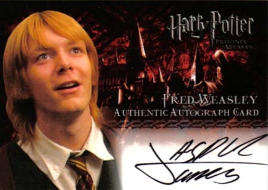 James Phelps as Fred Weasley - Front