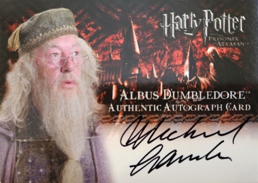 Michael Gambon as Albus Dumbledore - Front