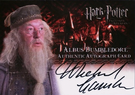 Michael Gambon as Albus Dumbledore - Front