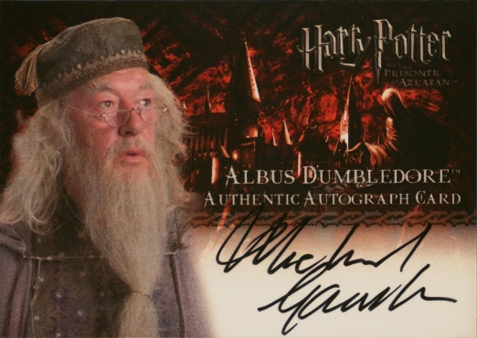 Michael Gambon as Albus Dumbledore - Front