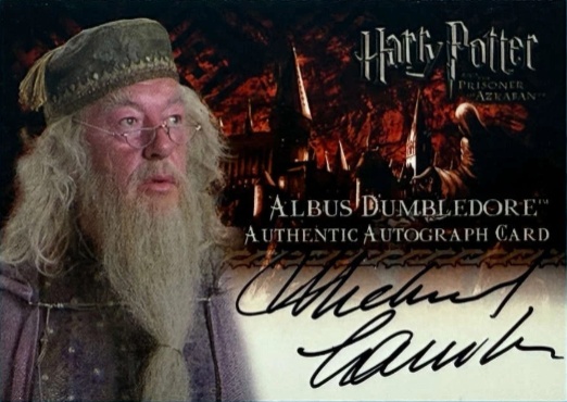 Michael Gambon as Albus Dumbledore - Front