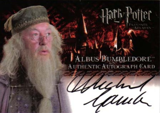 Michael Gambon as Albus Dumbledore - Front