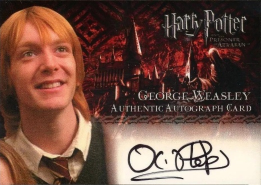 Oliver Phelps as George Weasley - Front