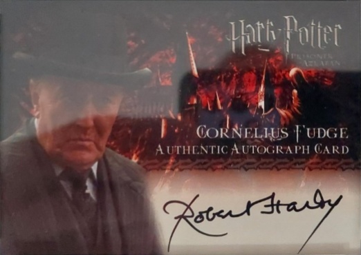 Robert Hardy as Cornelius Fudge - Front