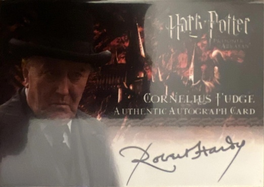 Robert Hardy as Cornelius Fudge - Front