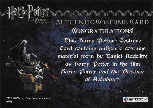 Harry Potter's Black School Robe UK - Back