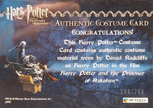 Harry Potter's Black School Robe - Back