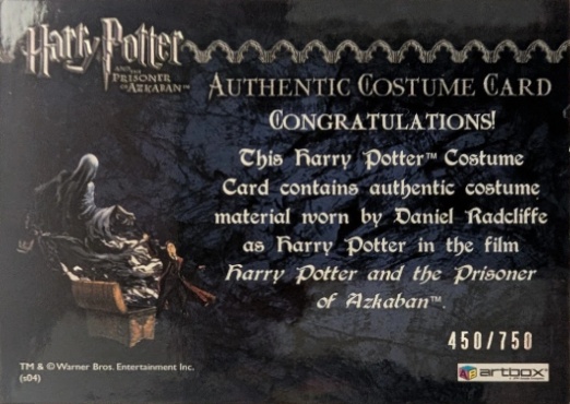 Harry Potter's Black School Robe - Back