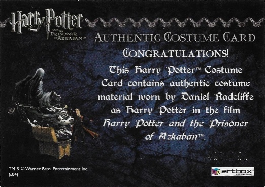 Harry Potter's Black School Robe - Back