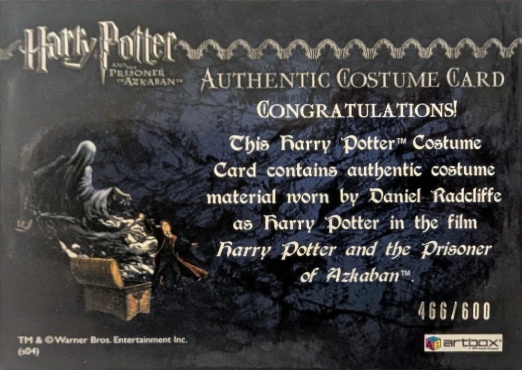 Harry Potter's Gray T-Shirt - Back