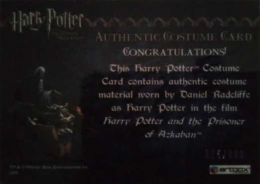 Harry Potter's Gray T-Shirt - Back