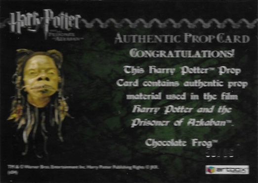 Chocolate Frog - Back
